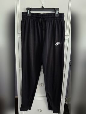 Nike Kids Black Elastic Waist Sweatpants Size XL